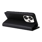 Θήκη Xiaomi Poco F6 5G YIKATU Folio Series με βάση στήριξης, υποδοχή καρτών και μαγνητικό κούμπωμα Flip Wallet από συνθετικό δέρμα και TPU μαύρο - Image 3