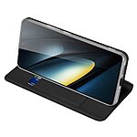 Θήκη Xiaomi Poco F6 Pro 5G DUX DUCIS Skin Pro Series με βάση στήριξης, υποδοχή καρτών και μαγνητικό κούμπωμα Flip Wallet από συνθετικό δέρμα και TPU μαύρο - Image 3