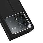 Θήκη Xiaomi Poco F6 Pro 5G DUX DUCIS Skin Pro Series με βάση στήριξης, υποδοχή καρτών και μαγνητικό κούμπωμα Flip Wallet από συνθετικό δέρμα και TPU μαύρο - Image 4