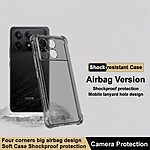 Θήκη Xiaomi Poco F6 Pro 5G IMAK Airbag Series με ενισχυμένες γωνίες από Premium ανθεκτικό TPU μαύρο - Image 2