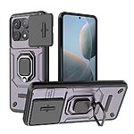 Θήκη Xiaomi Poco F6 Pro 5G Mad Mask Camshield Armor Guard v3 Πλάτη με προστασία για την κάμερα, Kickstand και Βάση στήριξης από σκλήρό Premium TPU μωβ - Image 4