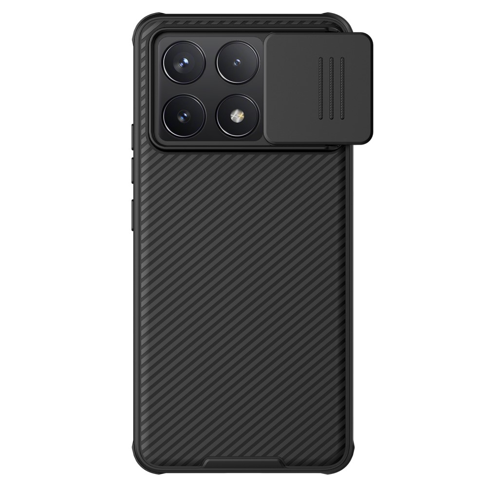 Θήκη Xiaomi Poco F6 Pro 5G NiLLkin Camshield Pro Series Πλάτη με προστασία για την κάμερα από σκλήρό Premium TPU μαύρο Θήκη Xiaomi Poco F6 Pro 5G NiLLkin Camshield Pro Series Πλάτη με προστασία για την κάμερα από σκλήρό Premium TPU μαύρο