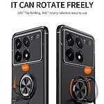 Θήκη Xiaomi Poco F6 Pro 5G OEM Magnetic Ring Kickstand / Μαγνητικό δαχτυλίδι / Βάση στήριξης TPU μπλε - Image 3