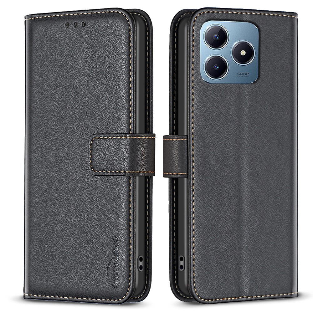 Θήκη Realme C61 / C63 BINFEN COLOR Leather Wallet series 12 με βάση στήριξης Θήκη Realme C61 / C63 BINFEN COLOR Leather Wallet series 12 με βάση στήριξης