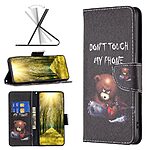 Θήκη Realme C61 / C63 / Note 60x OEM Angry bear with chainsaw με βάση στήριξης, υποδοχές καρτών και μαγνητικό κούμπωμα Flip Wallet από συνθετικό δέρμα και TPU - Image 4