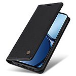 Θήκη Realme C61 / C63 / Note 60x YIKATU Folio Series με βάση στήριξης, υποδοχή καρτών και μαγνητικό κούμπωμα Flip Wallet από συνθετικό δέρμα και TPU μαύρο - Image 5