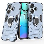 Θήκη Xiaomi Redmi 13 / Poco M6 Mad Mask Πλάτη Thin Armor με Μαγνητικό δαχτυλίδι και Βάση στήριξης TPU μπλε - Image 2