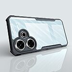 Θήκη Xiaomi Redmi 13 / Poco M6 XUNDD Hybrid Sockproof Transparent πλάτη από αντικραδασμικό TPU μαύρο - Image 2