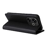 Θήκη Xiaomi Redmi 13 / Poco M6 YIKATU Folio Series με βάση στήριξης, υποδοχή καρτών και μαγνητικό κούμπωμα Flip Wallet από συνθετικό δέρμα και TPU μαύρο - Image 3