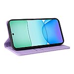 Θήκη Xiaomi Redmi 13 / Poco M6 YIKATU Folio Series με βάση στήριξης, υποδοχή καρτών και μαγνητικό κούμπωμα Flip Wallet από συνθετικό δέρμα και TPU μωβ ανοιχτό - Image 4