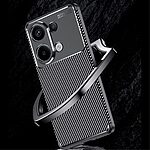 Θήκη Xiaomi Redmi Note 13 Pro 4G / Poco M6 Pro OEM Beetle Series Carbon V2 Πλάτη TPU μαύρο - Image 5