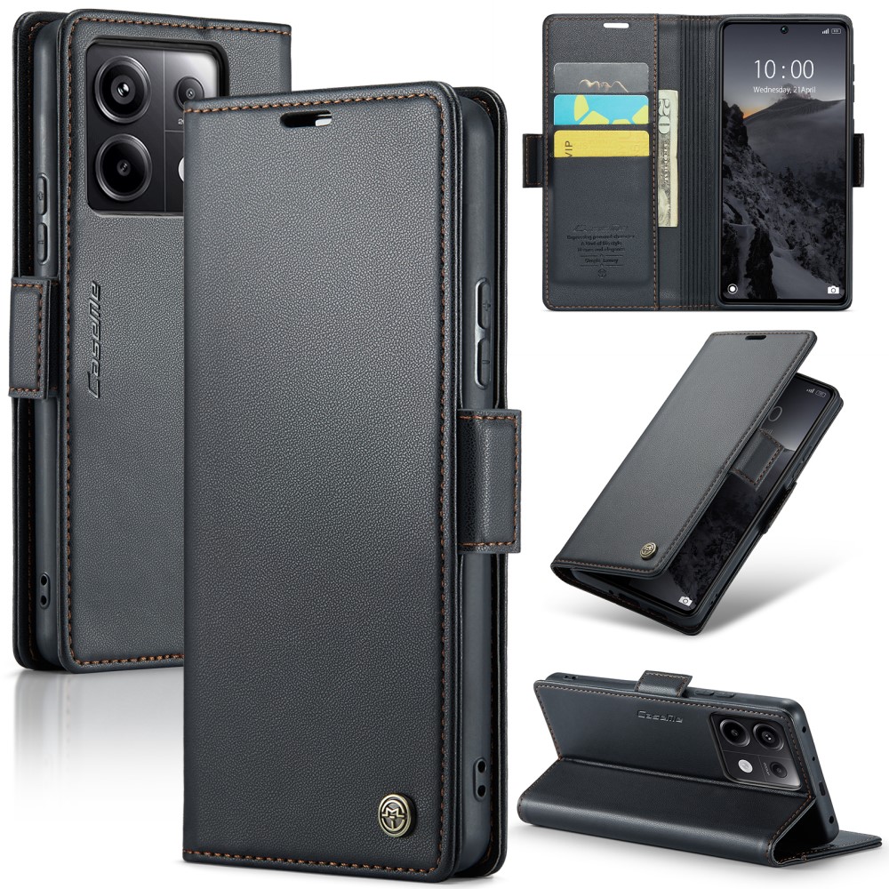 Θήκη Xiaomi Redmi Note 13 Pro 5G / Poco X6 5G CASEME 023 Series Πορτοφόλι με βάση στήριξης Θήκη Xiaomi Redmi Note 13 Pro 5G / Poco X6 5G CASEME 023 Series Πορτοφόλι με βάση στήριξης