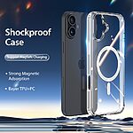 Θήκη iPhone 16 DUX DUCIS Clin 2 Series Sockproof συμβατό με MagSafe φορτιστή Πλάτη TPU - Image 4