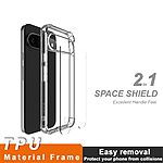 Θήκη Google Pixel 9 5G / Pixel 9 Pro 5G IMAK UX-10 Series Airbag Soft TPU πλάτη διάφανη - Image 4