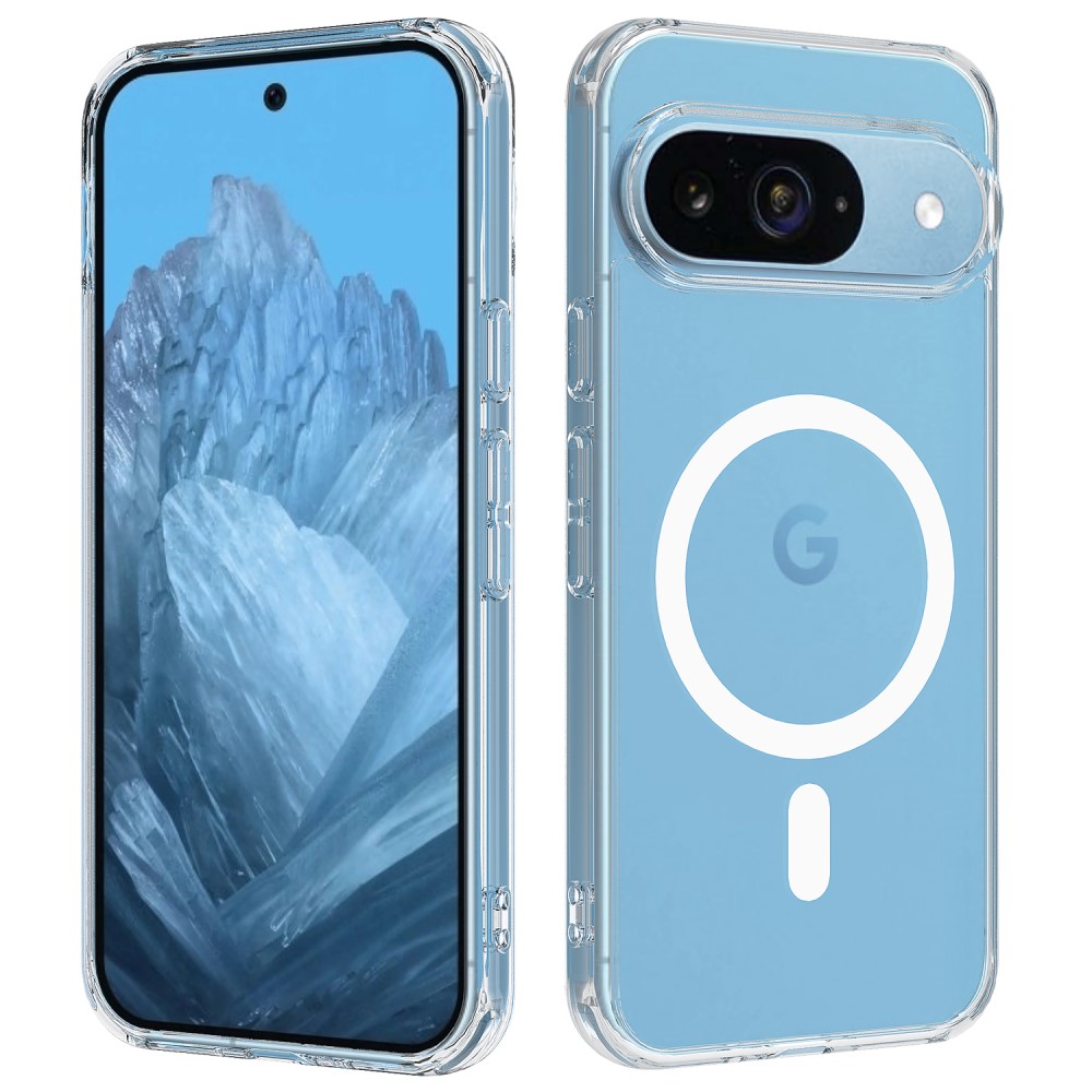 Θήκη Google Pixel 9 5G / Pixel 9 Pro 5G OEM Clear Style Sockproof συμβατό με MagSafe φορτιστή Transparent Πλάτη TPU Θήκη Google Pixel 9 5G / Pixel 9 Pro 5G OEM Clear Style Sockproof συμβατό με MagSafe φορτιστή Transparent Πλάτη TPU