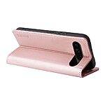 Θήκη Google Pixel 9 Pro XL 5G YIKATU Folio Series με βάση στήριξης, υποδοχή καρτών και μαγνητικό κούμπωμα Flip Wallet από συνθετικό δέρμα και TPU ροζ χρυσό - Image 3