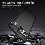 Θήκη OnePlus Nord 4 5G MOFI Brushed V2 TPU Carbon Πλάτη μπλε - Image 5