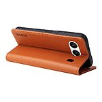 Θήκη OnePlus Nord 4 5G YIKATU Folio Series με βάση στήριξης, υποδοχή καρτών και μαγνητικό κούμπωμα Flip Wallet από συνθετικό δέρμα και TPU καφέ - Image 4