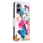 Θήκη OnePlus Nord CE4 Lite 5G OEM Vivid Butterflies με βάση στήριξης, υποδοχές καρτών και μαγνητικό κούμπωμα Flip Wallet από συνθετικό δέρμα και TPU - Image 5