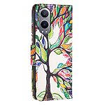 Θήκη OnePlus Nord CE4 Lite 5G OEM Colorized Tree με βάση στήριξης, υποδοχές καρτών και μαγνητικό κούμπωμα Flip Wallet από συνθετικό δέρμα και TPU - Image 5
