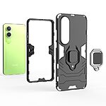 Θήκη OnePlus Nord CE4 Lite 5G Mad Mask Πλάτη Thin Armor με Μαγνητικό δαχτυλίδι και Βάση στήριξης TPU μαύρο - Image 4