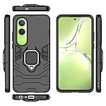 Θήκη OnePlus Nord CE4 Lite 5G Mad Mask Πλάτη Thin Armor με Μαγνητικό δαχτυλίδι και Βάση στήριξης TPU μαύρο - Image 5