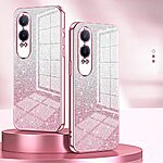 Θήκη OnePlus Nord CE4 Lite 5G OEM πλάτη με διακριτικό γκλίτερ V2 από αντικραδασμικό Premium TPU ασημί - Image 3