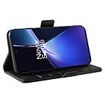 Θήκη OnePlus Nord CE4 Lite 5G YIKATU Folio Series 003 με βάση στήριξης, υποδοχή καρτών και μαγνητικό κούμπωμα Flip Wallet από συνθετικό δέρμα και TPU μαύρο - Image 3