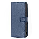 Θήκη Realme GT 6 5G / GT 6T 5G BINFEN COLOR Leather Wallet series 12 με βάση στήριξης, υποδοχές καρτών και μαγνητικό κούμπωμα μπλε - Image 5