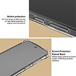 Θήκη Realme GT 6 5G / GT 6T 5G IMAK Airbag Series με ενισχυμένες γωνίες από Premium ανθεκτικό TPU μαύρο - Image 5