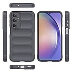 Θήκη Samsung Galaxy M35 5G Mad Mask Rugged Armor από σκληρό Premium TPU γκρι σκούρο - Image 2