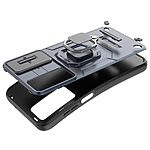 Θήκη Samsung Galaxy M35 5G Mad Mask Camshield Armor Guard v3 Πλάτη με προστασία για την κάμερα, Kickstand και Βάση στήριξης από σκλήρό Premium TPU μπλε - Image 5