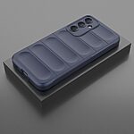 Θήκη Samsung Galaxy M35 5G Mad Mask Rugged Armor από σκληρό Premium TPU μπλε σκούρο - Image 5