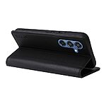 Θήκη Samsung Galaxy M35 5G YIKATU Folio Series με βάση στήριξης, υποδοχή καρτών και μαγνητικό κούμπωμα Flip Wallet από συνθετικό δέρμα και TPU μαύρο - Image 3