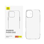 Θήκη iPhone 16 BASEUS Simple Series διάφανη Πλάτη TPU - Image 2