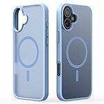 Θήκη iPhone 16 DUX DUCIS Yind Series Sockproof συμβατό με MagSafe φορτιστή Πλάτη TPU γαλάζιο - Image 2