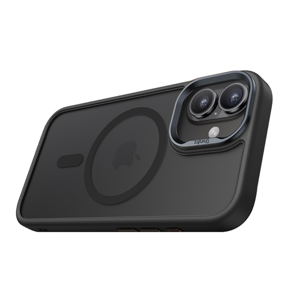 Θήκη iPhone 16 Plus BENKS Magnetic Matte Series συμβατό με MagSafe φορτιστή Πλάτη TPU μαύρο Θήκη iPhone 16 Plus BENKS Magnetic Matte Series συμβατό με MagSafe φορτιστή Πλάτη TPU μαύρο