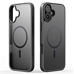 Θήκη iPhone 16 Plus DUX DUCIS Yind Series Sockproof συμβατό με MagSafe φορτιστή Πλάτη TPU μαύρο - Image 2