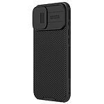 Θήκη iPhone 16 Plus NiLLkin Camshield Liquid MagSafe Series Πλάτη με προστασία για την κάμερα από σκλήρό Premium TPU μαύρο - Image 2