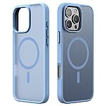 Θήκη iPhone 16 Pro DUX DUCIS Yind Series Sockproof συμβατό με MagSafe φορτιστή Πλάτη TPU γαλάζιο - Image 2