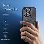 Θήκη iPhone 16 Pro DUX DUCIS Aimo Kickstand Series συμβατό με MagSafe φορτιστή - Ανθεκτική στις Πτώσεις μαύρο - Image 5