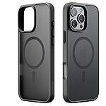 Θήκη iPhone 16 Pro DUX DUCIS Yind Series Sockproof συμβατό με MagSafe φορτιστή Πλάτη TPU μαύρο - Image 2