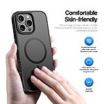 Θήκη iPhone 16 Pro DUX DUCIS Yind Series Sockproof συμβατό με MagSafe φορτιστή Πλάτη TPU μαύρο - Image 4