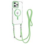 Θήκη iPhone 16 Pro Mad Mask Διάφανο κάλυμμα με συμβατότητα MagSafe και μακρύ λουράκι