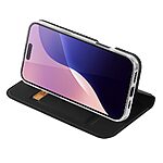 Θήκη iPhone 16 Pro Max DUX DUCIS Skin Pro Series με βάση στήριξης, υποδοχή καρτών και μαγνητικό κούμπωμα Flip Wallet από συνθετικό δέρμα και TPU μαύρο - Image 3