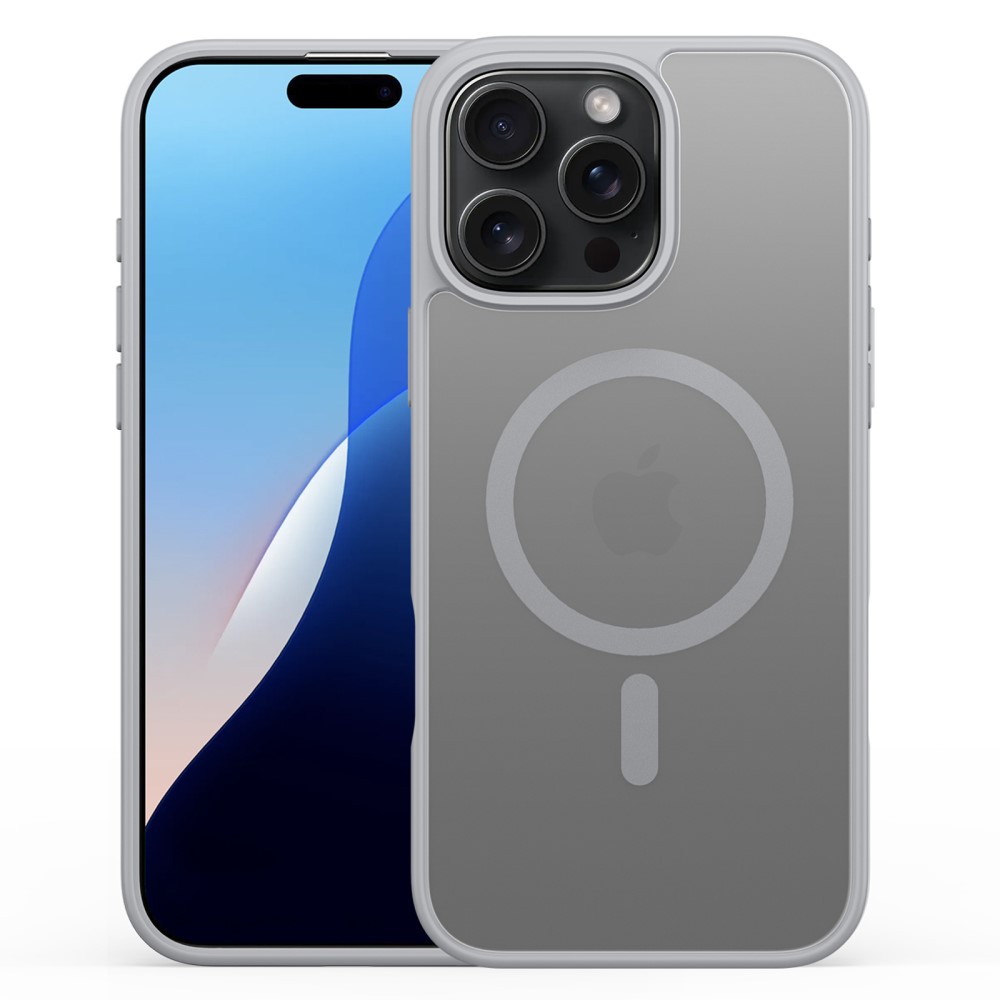 Θήκη iPhone 16 Pro Max DUX DUCIS Yind Series Sockproof συμβατό με MagSafe φορτιστή Πλάτη TPU γκρι Θήκη iPhone 16 Pro Max DUX DUCIS Yind Series Sockproof συμβατό με MagSafe φορτιστή Πλάτη TPU γκρι