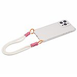 Θήκη iPhone 16 Pro Max Mad Mask Premium Ανθεκτικότητα με ενισχυμένες γωνίες και λουράκι καρπού, προσφέροντας προστασία από πτώσεις και εύκολη μεταφορά Πλάτη TPU λευκό - Image 5