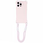 Θήκη iPhone 16 Pro Max Mad Mask Premium Ανθεκτικότητα με ενισχυμένες γωνίες και λουράκι καρπού, προσφέροντας προστασία από πτώσεις και εύκολη μεταφορά Πλάτη TPU ροζ - Image 4