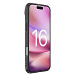 Θήκη iPhone 16 Pro Max NiLLkin Camshield Prop OpenView Magnetic Series Πλάτη με προστασία για την κάμερα και βάση στήριξης από σκλήρό Premium TPU μαύρο - Image 5