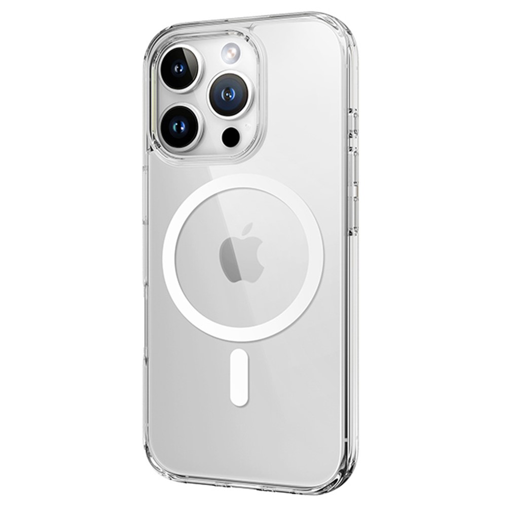 Θήκη iPhone 16 Pro Max ROCK First Series Silicone Sockproof συμβατό με MagSafe φορτιστή Transparent Πλάτη TPU Θήκη iPhone 16 Pro Max ROCK First Series Silicone Sockproof συμβατό με MagSafe φορτιστή Transparent Πλάτη TPU